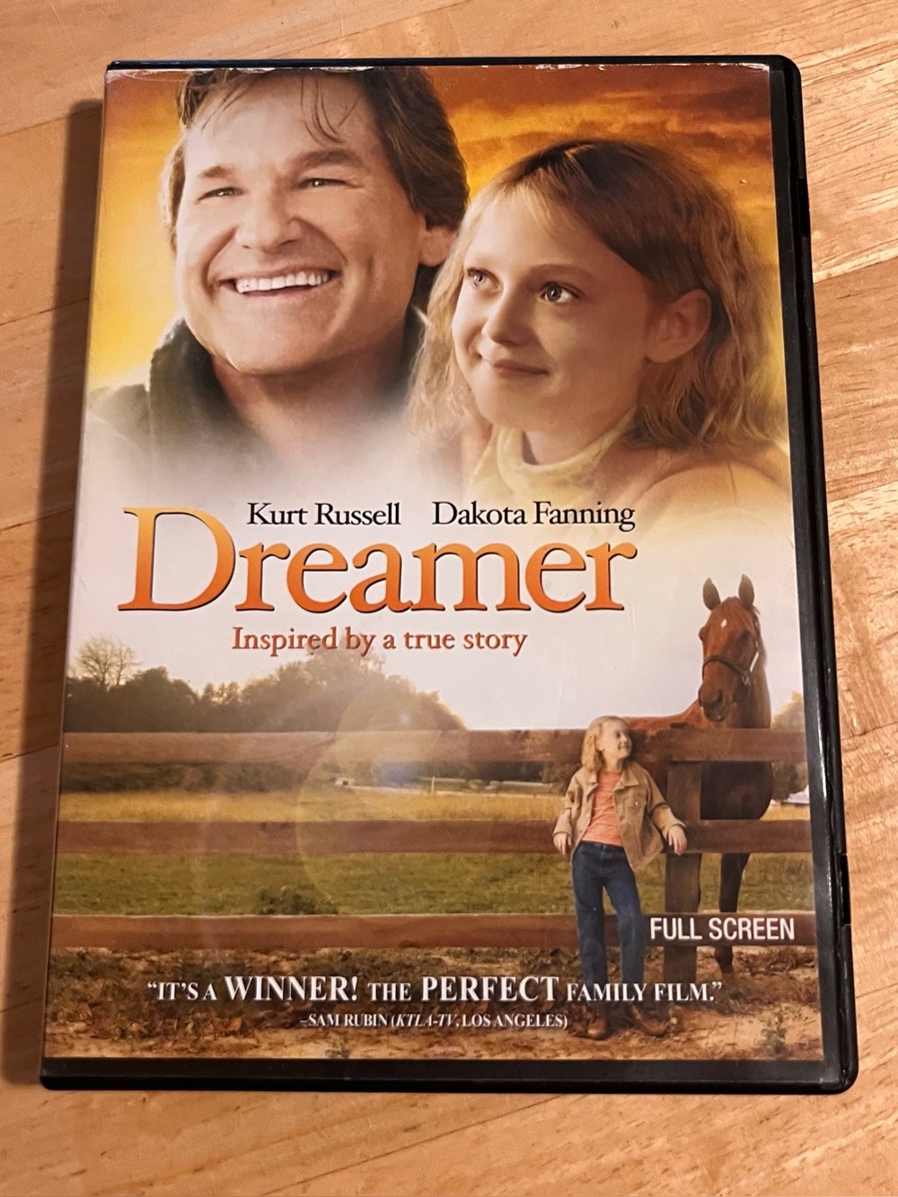 Dreamer DVD Full Screen - Kurt Russell & Dakota Fanning